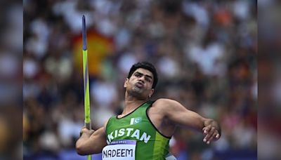 Arshad Nadeem creates new Olympic record with 92.97 meter throw in javelin throw final - CNBC TV18