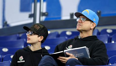 Chargers Fans Upset Jim Harbaugh, LA Pass on Giving Justin Herbert Nabers or Odunze