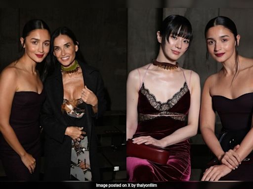 The Internet On Alia Bhatt's Pics With Demi Moore And More At Gucci Show: "Multiverse Of Madness"