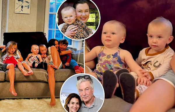 Ireland Baldwin’s daughter Holland ‘finally’ meets Alec and Hilaria’s kids, poses with young aunts and uncles