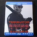 [3D藍光BD] - 魔鬼終結者5：創世契機 Terminator 3D  2D雙碟鐵盒版