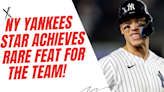 NY Yankees captain Aaron Judge achieves a rare feat comparable to one from 1937!