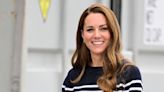 Duchess Kate Wears Nautical Stripes and a Wetsuit For Sailing Event