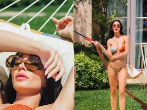Sexy! Amy Jackson Flaunts Her Curves And Ample Cleavage In Bikini, Hot Photos Go Viral - News18