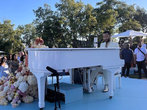 John Legend faz show ‘privê’ para influenciadores e executivos em festa do Spotify em Cannes