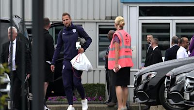 England squad spotted at Essex airport after missing out in Euros 2024 final