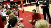 Nebraska volleyball holds annual Red/White scrimmage