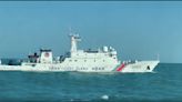 本月第5度闖金門水域！中國5海警船意圖越界 海巡6艇監控驅離
