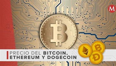 Precio del bitcoin, ethereum y dogecoin hoy jueves 18 de abril de 2024