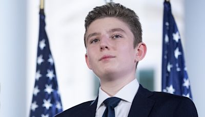 Barron Trump selected as GOP delegate for Florida