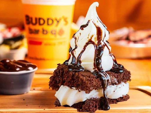 Buddy's bar-b-q is Giving Away Free Hot Fudge Cakes