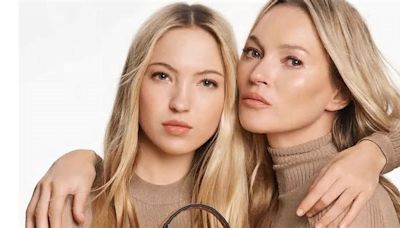 Kate Moss y su hija, Lila Grace, modelos de excepción en la nueva campaña de Fendi