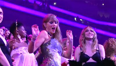 Taylor Swift sings along to every Katy Perry song at MTV VMAs