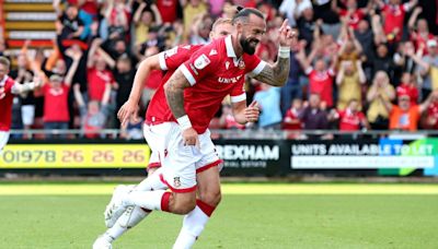 Hollywood star Longoria attends Wrexham match