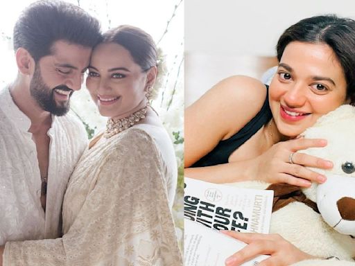 Sonakshi Sinha marries longtime boyfriend Zaheer Iqbal; Heeramandi co-star Shruti Sharma congratulates 'beautiful' couple