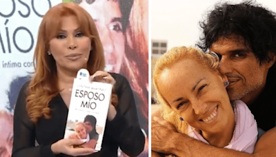 Magaly se emociona al presentar el libro biográfico de la esposa de Pedro Suárez-Vértiz