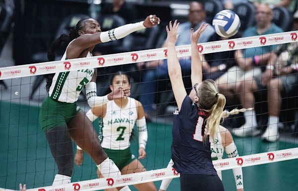 Wahine volleyball team shows some fight in pulling off a reverse sweep of Oregon State