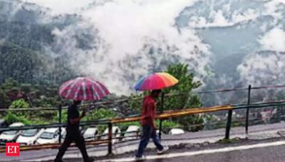 Met issues 'orange' alert for heavy to very heavy rain in Himachal on August 1 - The Economic Times