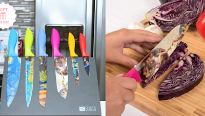 This $50 Knife Set Has Images of Famous Artistic Masterpieces on Each Blade