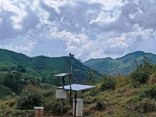 Landslip warning system in Munnar leading the way for people and authorities