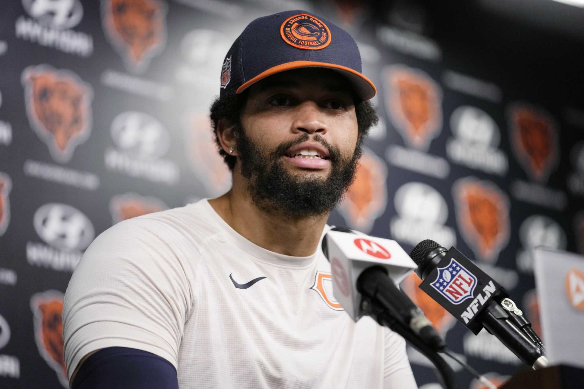 Chicago Bears rookie QB Caleb Williams is encouraged by his early progress in a 3-day minicamp