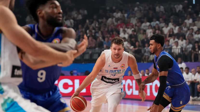 Mavs’ Luka Doncic says he’ll play for Slovenia in Olympic qualifying, knees permitting