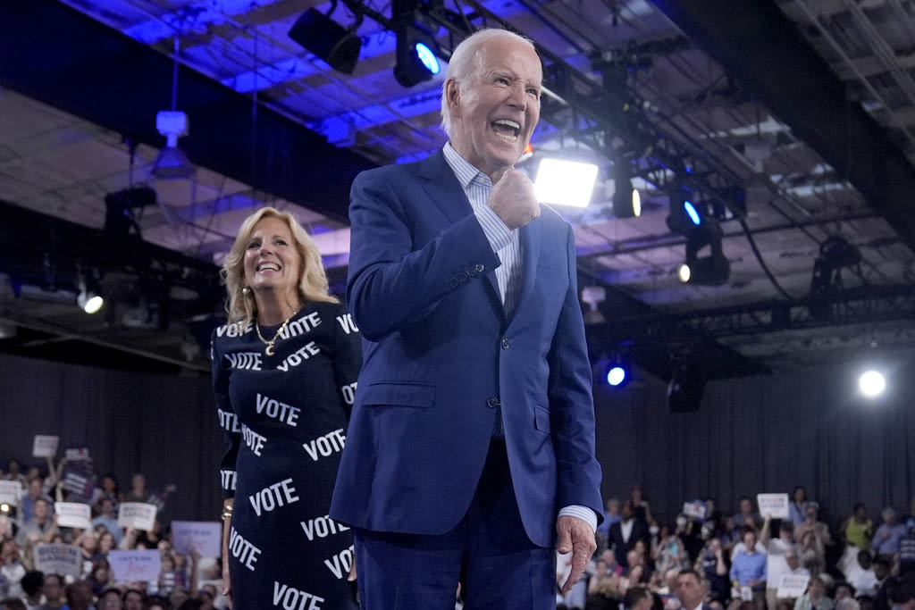 Biden concedes debate fumbles but declares he will defend democracy. Dems stick by him — for now