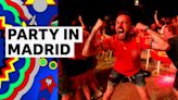 Euro 2024: Spain fans in Madrid celebrate win over England