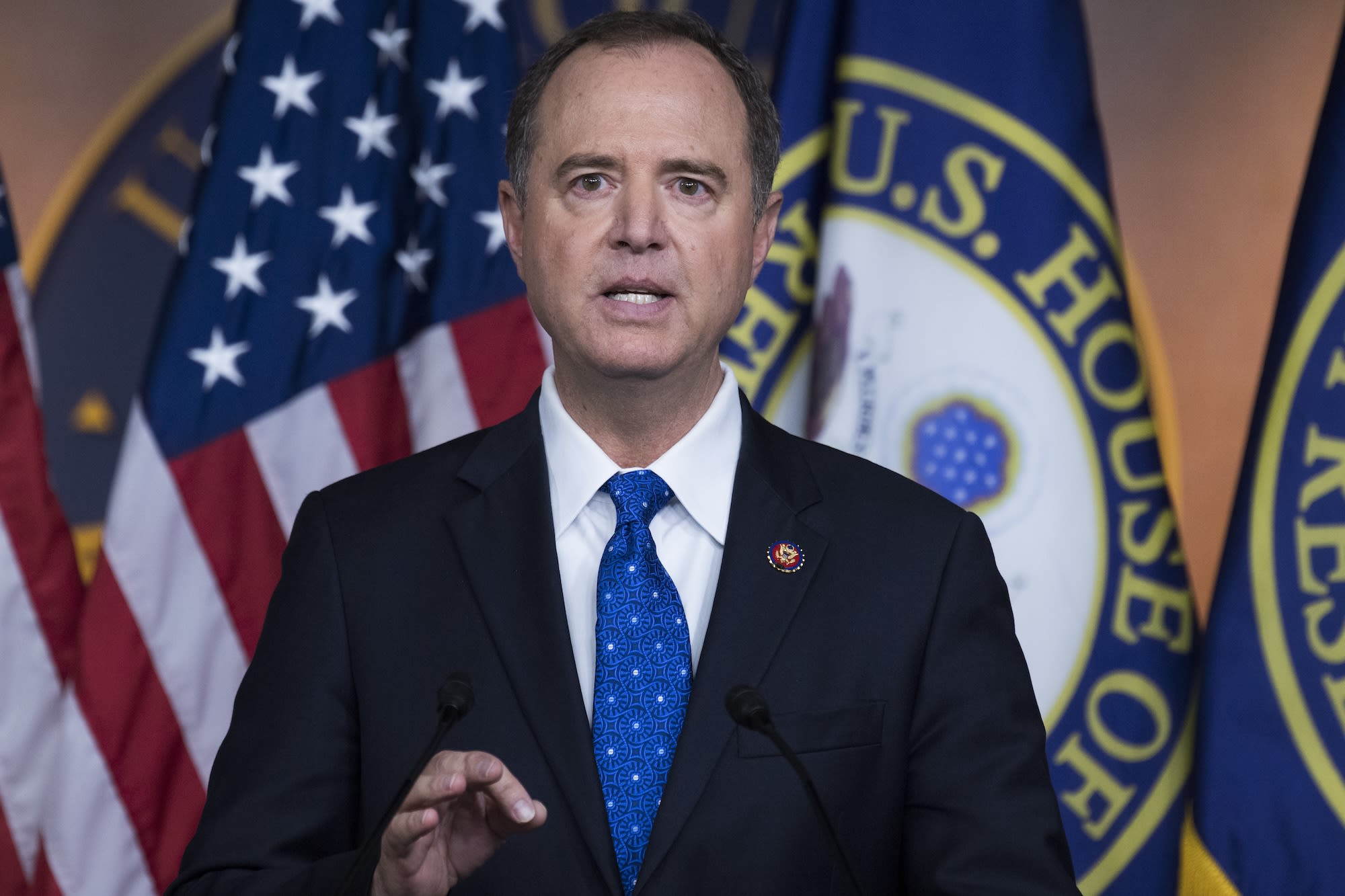 Trump Threatens Public ‘Breaking Point’ If Jailed. Schiff Says He’s ‘Inciting Violence’