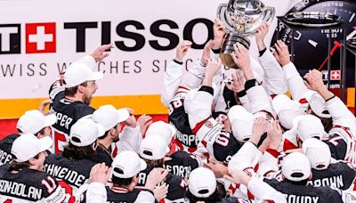 Ice Hockey World Cup with World Champion Canada today on TV, live stream and tape