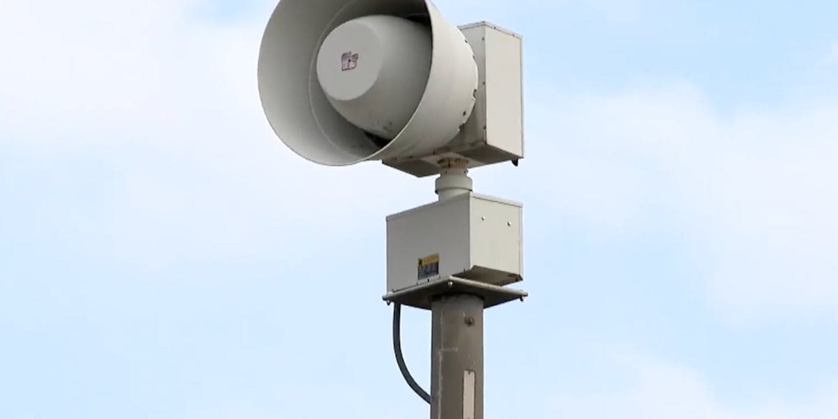 Outdoor Warning System sirens to be tested Thursday, July 11