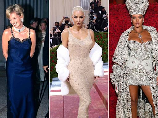 The Most Controversial Met Gala Looks of All Time, from Kim Kardashian and Rihanna to Princess Diana