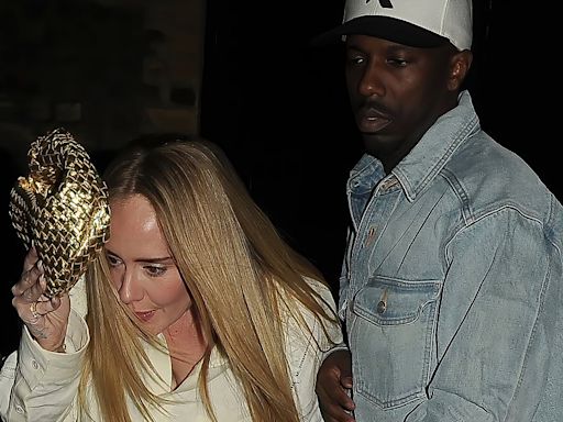 Adele enjoys rare date night with husband Rich Paul in London