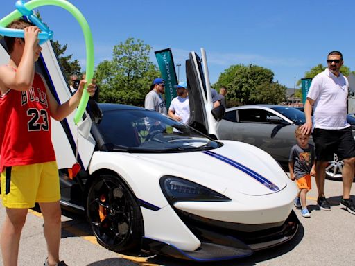 Glenview Luxury Imports 3rd annual Charity Exotic Car Show offers 58 rare automobiles for viewing during event