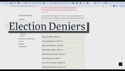 Democracy watchdog identifies 31 'election deniers' at AZ Legislature