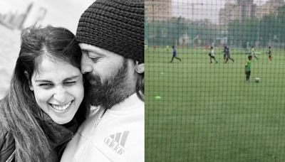 Mumbai Monsoon: Genelia Deshmukh shares video of kids practicing football in rain