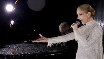 Así fue la presentación Celine Dion en la inauguración de París 2024