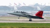 T-7 Red Hawk trainer jet takes its first flight