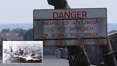 'Doomsday shipwreck' stuffed with explosives could unleash a Thames tsunami