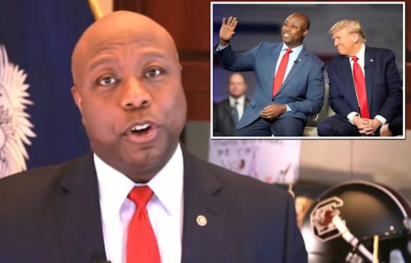 Sen. Tim Scott drops new hint he’ll be Trump’s running mate: ‘We’ll see’