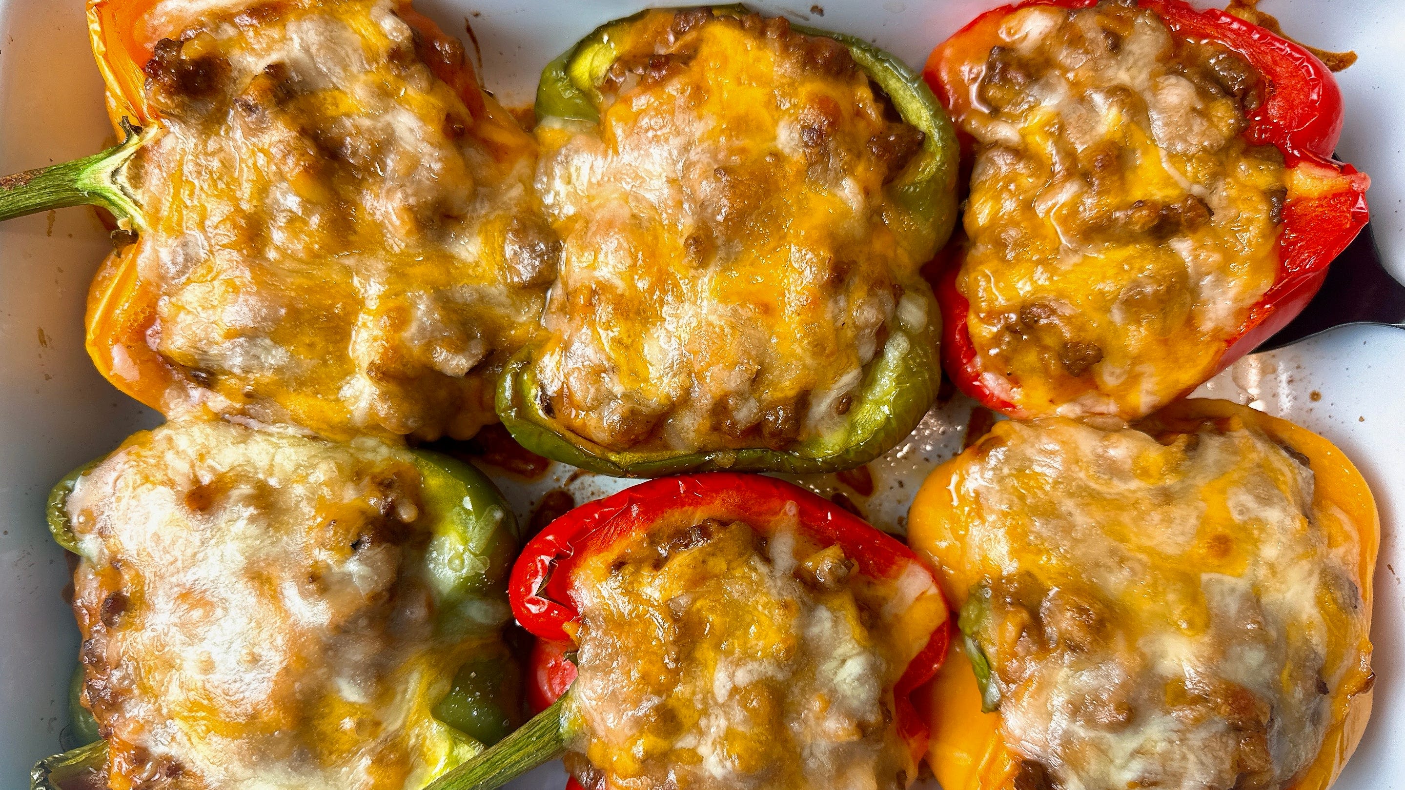 Stuffed peppers are easy to make ahead and total crowd-pleasers. Here's how to make them