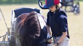 Lady Louise Windsor competes in Windsor carriage driving competition