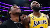 Shams: LeBron James won’t leave the Lakers if another team drafts Bronny James