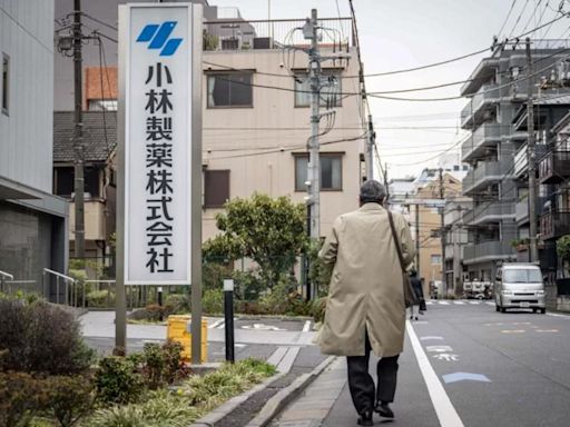 小林製藥紅麴案引發腎臟疾病 日本男子提首例損害賠償訴訟