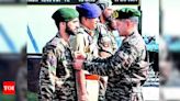 Army chief Dwivedi visits forward areas along LoC | Srinagar News - Times of India