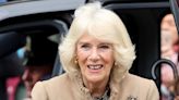 Camilla met with huge crowds as she carries out solo trip in Shrewsbury