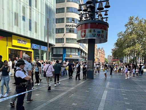 Girl, 11, and woman, 34, taken to hospital after double stabbing in central London