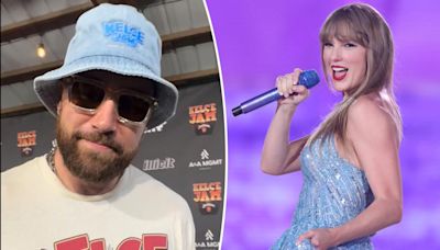 Travis Kelce shares the sweet advice Taylor Swift gave him about performing at Kelce Jam music festival