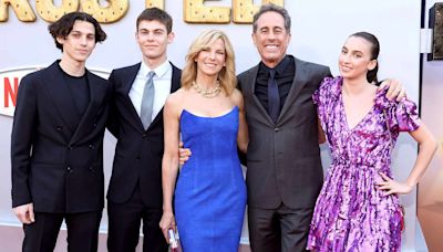 Jerry Seinfeld's Wife Jessica and All 3 Kids Pop Up to Support Comedian at “Unfrosted ”Premiere