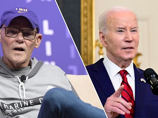 James Carville mocks young voters sour on Biden, says 'F--- you' to key bloc of voters